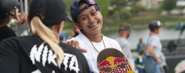 Margie Didal at Dew Tour